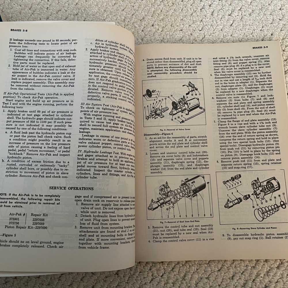 1956 Chevrolet Truck Shop Manual Supplement - Picture 5 of 9